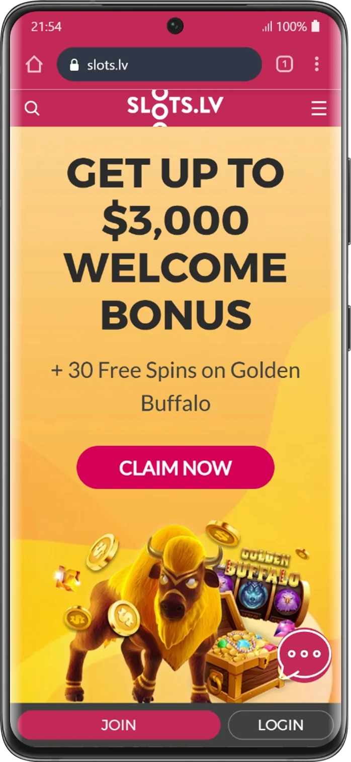 Slots.lv Golden Buffalo Hot Drop Jackpots